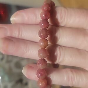 gemmy rhodonite braclet 7mm